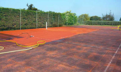 Entretien et rénovation court de tennis